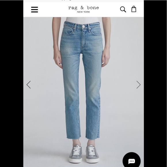 Rag & bone cigarette Jean Farrah 24 NWT - Picture 3 of 8